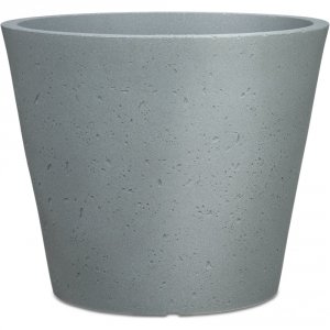 Пластиковый горшок Scheurich C-Cone d40 см полипропиленовый серый (58827)