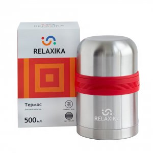 Универсальный термос для еды и напитков Relaxika 201 (R201.500.1)