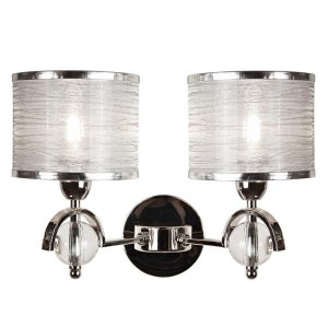 Настенный светильник iLamp Chelsea (W2400-2 Nickel)