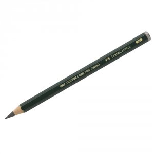 Чернографитный карандаш Faber-Castell Castell 9000 Jumbo (119302)