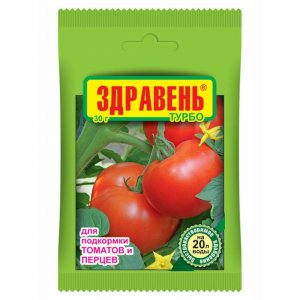 Удобрение для подкормки томатов и перцев Ваше Хозяйство Здравень Турбо (4607043200310)
