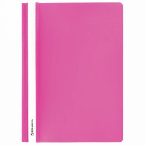 Пластиковый скоросшиватель BRAUBERG 228672