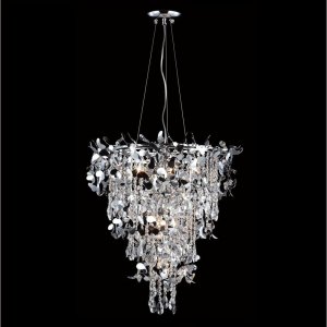 Подвесная люстра Crystal Lux Romeo SP10 Chrome D600 (ROMEO SP10 CHROME D600)