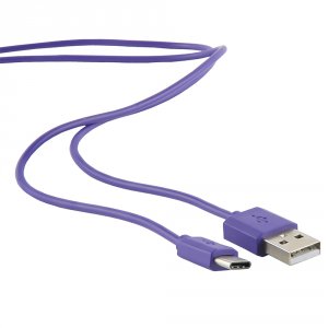 Кабель USB Type-C RedLine USB/Type-C, 1 м Violet (УТ000011576)