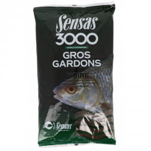 Прикормка Sensas 3000 GROS GARDONS Noir (00232)
