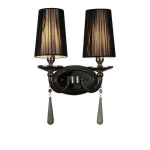 Настенный светильник-бра Lumina Deco Fabione (LDW 1200-2W BK)