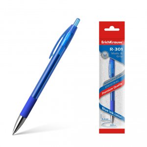 Автоматическая гелевая ручка Erich Krause R-301 Original Gel Matic Grip (46816)