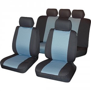 Универсальные автомобильные чехлы для сидений AutoStandart PALERMO (черно-серый) (101108)