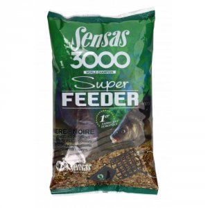 Прикормка Sensas 3000 Super FEEDER RIVER Black (70811)