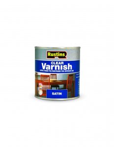 Полиуретановый лак Rustins Poly Varnish Satin Mahogany (03214)