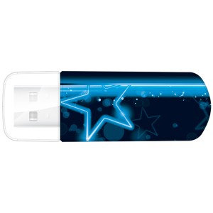 Флеш-диск Verbatim Mini Neon Edition Blue 32GB (49389)
