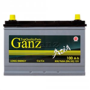 Аккумулятор Ganz ASIA 100 А/ч EN830 А (GAA1001)