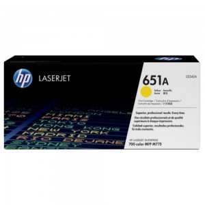 Тонер-картридж HP HP 651A желтый