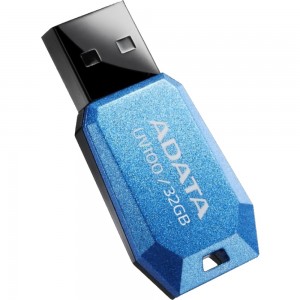USB Flash накопитель ADATA UV100 Blue 32GB (AUV100-32G-RBL)