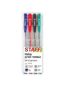 Гелевые ручки Staff 142792