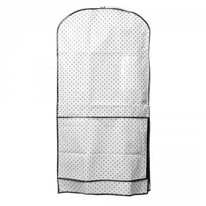 Чехол-портплед для одежды, шубы, платья, костюмы HOMSU Eco White (HOM-1256)