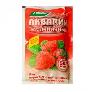 Водорастворимое удобрение для клубники и земляники Буйские Удобрения Акварин Земляничный (4607019650675)