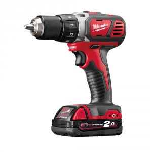 Безударная аккумуляторная дрель-шуруповерт Milwaukee M18 BDD-202C (черно-красный) (4933443555)