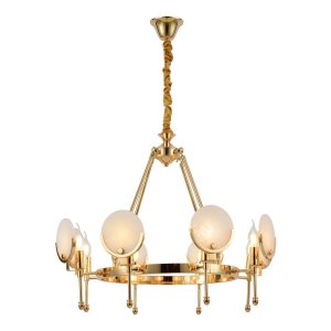Подвесная люстра Lumina Deco Montego (LDP 8010-8 F.GD)