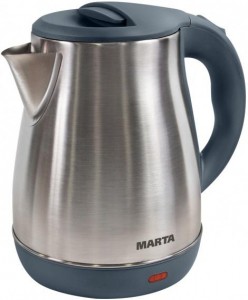 Чайник Marta Mt-1091 серый жемчуг