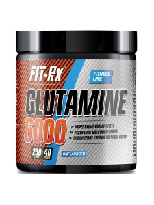 Аминокислоты FIT-Rx Глютамин Glutamine 6000 (250 гр)