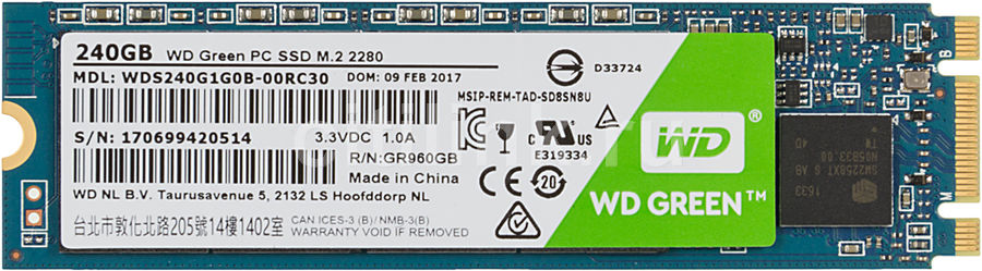 Жесткий диск Western Digital WDS240G1G0B