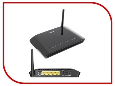 Wi-Fi роутер D-link DSL-2640U/NRU/C4