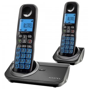 Телефон беспроводной DECT Alcatel Sigma 260 Duo Black