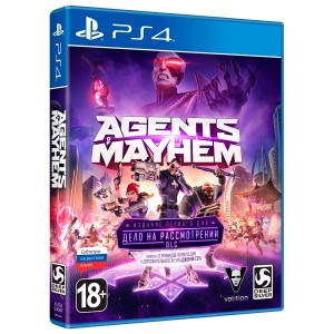 Видеоигра для PS4 . Agents of Mayhem