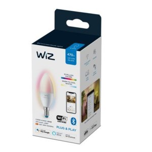 Лампочка Wiz Wi-Fi BLE 40W C37 E14 (929002448502)