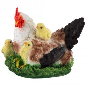 Садовая фигурка Park Курица-наседка с цыплятами (169367)
