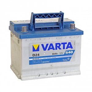 Аккумуляторы автомобильные Varta Blue Dynamic (560 408 054 313 2 D24)