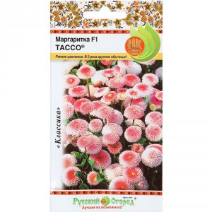Маргаритка семена Русский Огород Тассо F1 (700585)