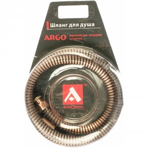 Шланг для душа Argo Eur-Bronze, 1/2'', 150 см (AGD 22.112R 150 B)