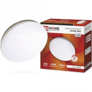 Светодиодный светильник IN HOME DECO 36Вт 230В 6500К 2340лм 350х55мм НОЧНОЕ НЕБО (4690612033570)