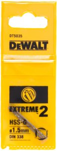 Сверла по металлу Dewalt DT5035 EX2 (DT5035-QZ)
