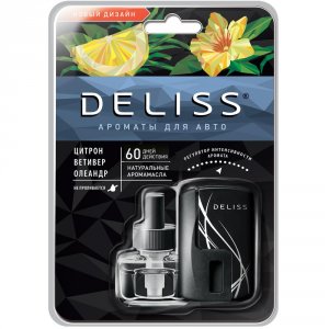 Автомобильный ароматизатор DELISS комплект (14252)