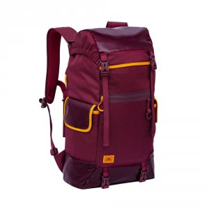 Сумки для ноутбуков RIVA case Burgundy red Laptop Backpack (5361)