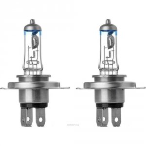 Лампа автомобильная галогенная ClearLight H1 12V-55W X-treme Vision + 150%, 2 шт (MLH1XTV150)