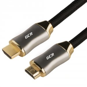 Кабель GCR GCR-HM801 Delux HDMI2.0 1m, нейлон (GCR-51280)