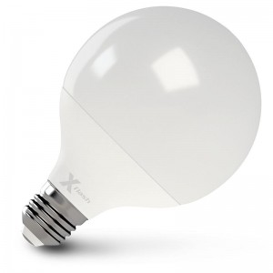 Лампа X-flash G95 E27 15W 230V белый свет, матовая