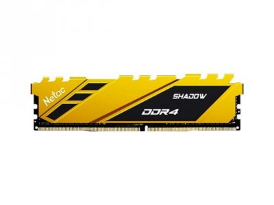 Оперативная память Netac DDR4 Shadow NTSDD4P26SP-16Y Yellow 16Gb
