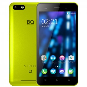 Сотовый телефон BQ Mobile BQS-5020 Strike Yellow
