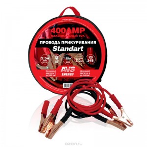 Пусковые провода AVS Standart BC-400 43724