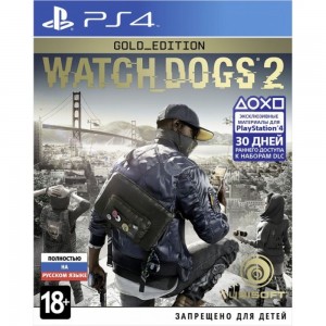 Видеоигра для PS4 . Watch Dogs 2 Gold Edition