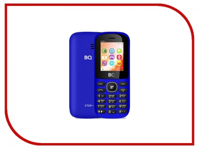 Сотовый телефон BQ Mobile BQ-1807 Step+ Dark-Blue