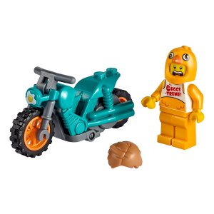 Конструктор Lego LEGO City 60310 Конструктор ЛЕГО Город Stuntz Трюковый мотоцикл с цыплёнком