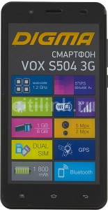 Сотовый телефон Digma VOX S504 3G