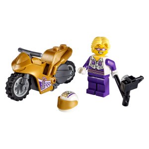 Конструктор Lego LEGO City 60309 Конструктор ЛЕГО Город Stuntz Трюковый мотоцикл с экшн-камерой