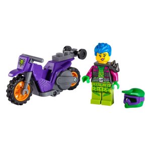 Конструктор Lego LEGO City 60296 Конструктор ЛЕГО Город Stuntz Акробатический трюковый мотоцикл